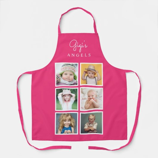 Gigi's Angels Custom Six Foto Template Schürze (Vorderseite)