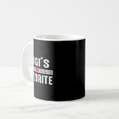 Gigi's Favorite Kaffeetasse (Vorderseite Links)