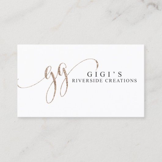 Gigis Flussufer-Kreationen Visitenkarte (Vorderseite)