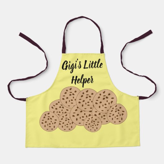 Gigi's Little Helper Child Schürze (Personalisiere (Vorderseite)