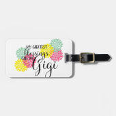 Gigis Segen Gepäckanhänger (Vorderseite horizontal)