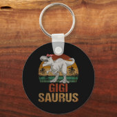 Gigisaurus T Rex Dinosaurier Gigi Saurus Muttertag Schlüsselanhänger (Vorderseite)