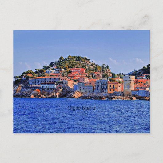 Giglio Island, Toskanischer Archipel, Italien Postkarte (Vorderseite)