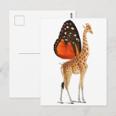 Gigraffe Postkarte (Vorne/Hinten)
