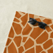 Gigraffen der nahtlosen Tierhaut Strandtuch (Beispiel)