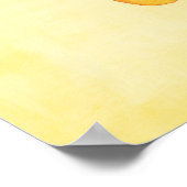 Gigraffenmauer am Kinderzimmer Poster (Ecke)