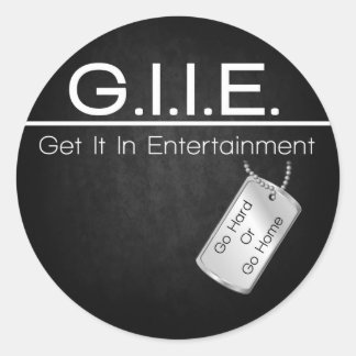 GII Round Stickers
