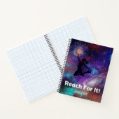 Giirls Basketball Motivational Spiral Notebook Notizblock (Innenseite)