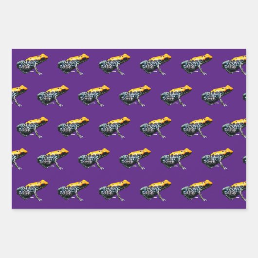 Giison Dart Frogs Geschenkpapier Set (Vorderseite 3)