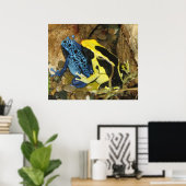Giison Dart Frogs Poster (Heimbüro)