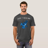 Giison Dart Frosch Blue Gift Züchter Funny T-Shirt (Vorne ganz)