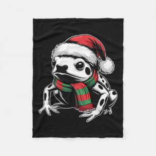 Giison Dart Frosch Xmas Weihnachtsmannmütze Scarf  Fleecedecke