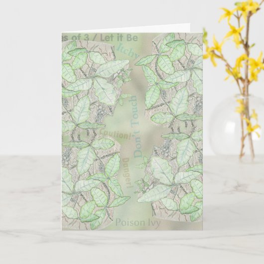 Giison Ivy Birthday Karte (Gelbe Blume)