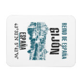 Gijón Magnet (Horizontal)