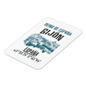 Gijón Magnet (Linke Seite)