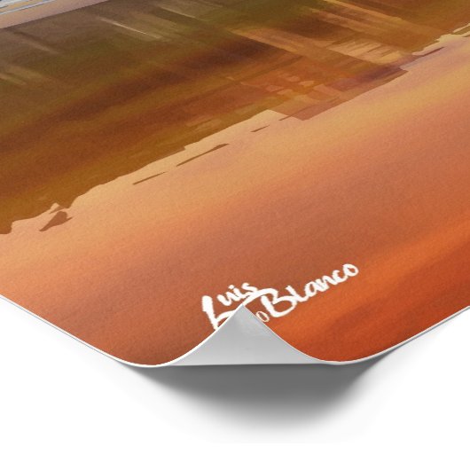 Gijón Poster (Ecke)