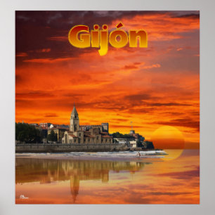 Gijón Poster