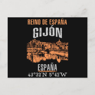 Gijón Postkarte