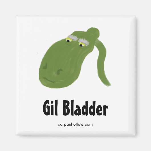 Gil Bladder Magnet (Vorne)