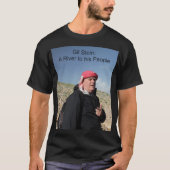 Gil Stein River Foto Spaß T-Shirt (Vorderseite)