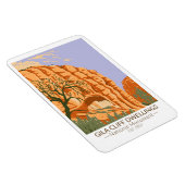 Gila Cliff Dwellings National Monument New Mexico Magnet (Rechte Seite)