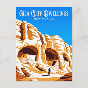 Gila Cliff Dwellings National Monument USA Postkarte