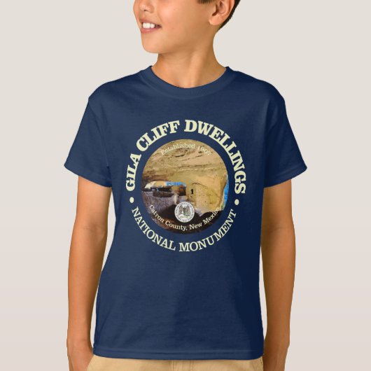 Gila Cliff Dwellings (NM) T-Shirt (Vorderseite)