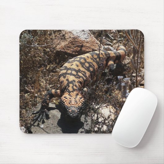 Gila-Krustenechse-Mausunterlage Mousepad (Mit Mouse)