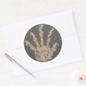 Gila Lefty Runder Aufkleber (Umschlag)