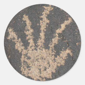 Gila Lefty Runder Aufkleber