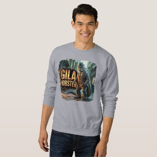 Gila Mobster Fotografy Combo Creature Funny Sweatshirt (Vorne ganz)