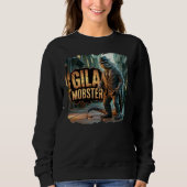 Gila Mobster Fotografy Combo Creature Funny Sweatshirt (Vorderseite)