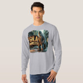 Gila Mobster Fotografy Combo Creature Funny T-Shirt (Vorne ganz)