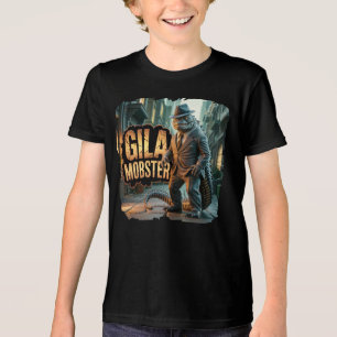 Gila Mobster Fotografy Combo Creature Funny Tri-Blend Shirt