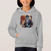 Gila Mobster Illustration Combo Creature Funny Hoodie (Vorderseite)