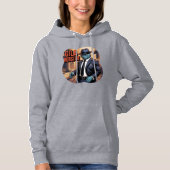 Gila Mobster Illustration Combo Creature Funny Hoodie (Vorderseite)