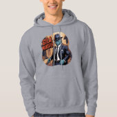 Gila Mobster Illustration Combo Creature Funny Hoodie (Vorderseite)