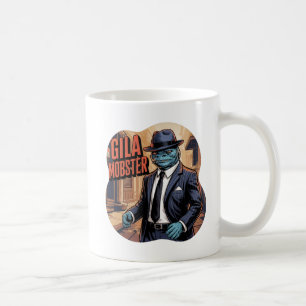 Gila Mobster Illustration Combo Creature Funny Kaffeetasse