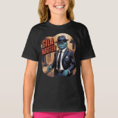 Gila Mobster Illustration Combo Creature Funny T-Shirt (Vorderseite)