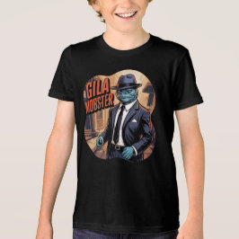 Gila Mobster Illustration Combo Creature Funny Tri-Blend Shirt