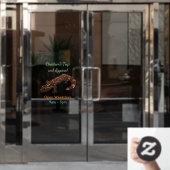 Gila Monster Cartoon Illustration Fensteraufkleber (Büro Tür)