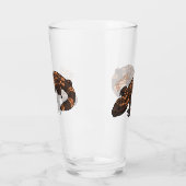 Gila Monster Cartoon Illustration Glas (Links)