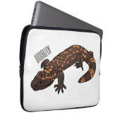 Gila Monster Cartoon Illustration Laptopschutzhülle (Vorne Rechts)