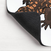 Gila Monster Cartoon Illustration Mousepad (Ecke)