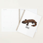 Gila Monster Cartoon Illustration Planer (Anzeige)