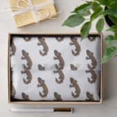 Gila Monster Cartoon Illustration Seidenpapier (Geschenk)