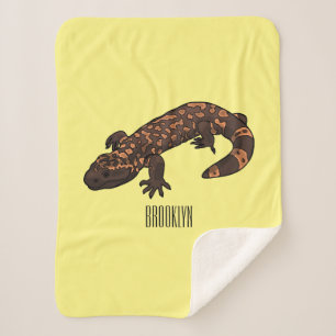 Gila Monster Cartoon Illustration Sherpadecke