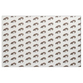Gila Monster Cartoon Illustration Stoff (Fat Quarter (45,7 x 55,9 cm))