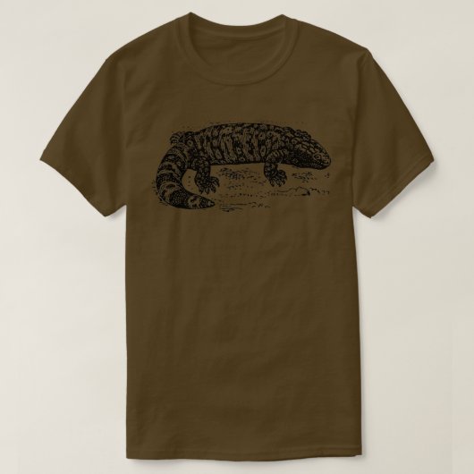 Gila Monster Lizard 1 T-Shirt (Design vorne)
