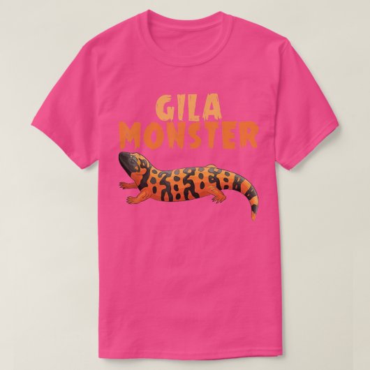Gila Monster Lizard T-Shirt (Design vorne)